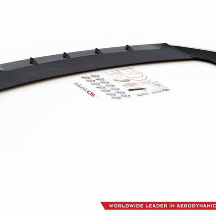 FRONT SPLITTER V2 SEAT LEON FR MK4 (2020-) - Car Enhancements UK