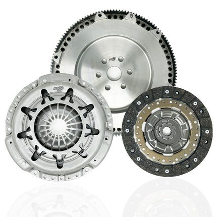 RTS Performance Clutch Kit with Lightweight Flywheel – Ford Focus ST170 – Twin Friction, 5 Paddle, HD (RTS-0170) - Car Enhancements UK