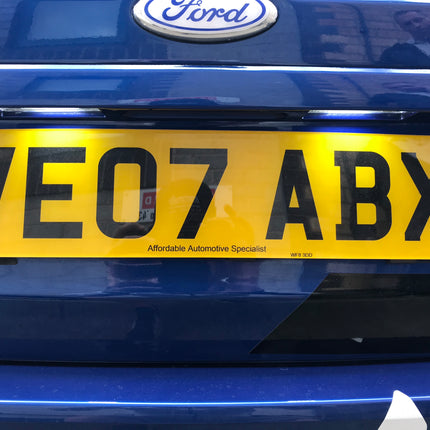 BriteVue LED Number Plate Unit - MK6 Fiesta - Car Enhancements UK