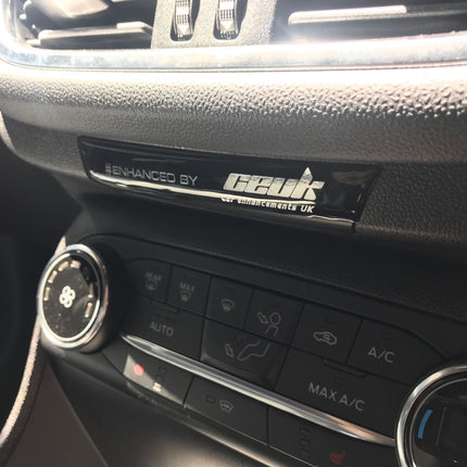 MK8 Fiesta - #Enhanced Passenger Airbag Gel Badge - Car Enhancements UK