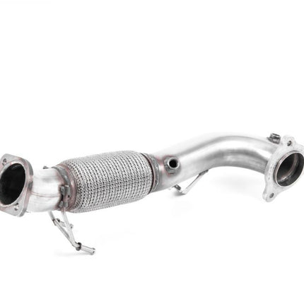 Milltek Sport Ford Focus Mk4 ST 2.3-litre EcoBoost Estate/Wagon/Combi (OPF/GPF Equipped Cars Only) 2019 Large-bore Downpipe and De-cat  Fits to both Milltek Sport OPF/GPF Bypass and OE OPF/GPF - Requires Stage 2 ECU Software - Car Enhancements UK