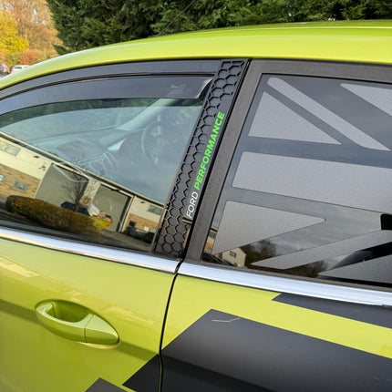 Ford Fiesta MK7 / MK7.5 (3 Door Only) - 3D Acrylic B Pillar Covers - Multiple Designs