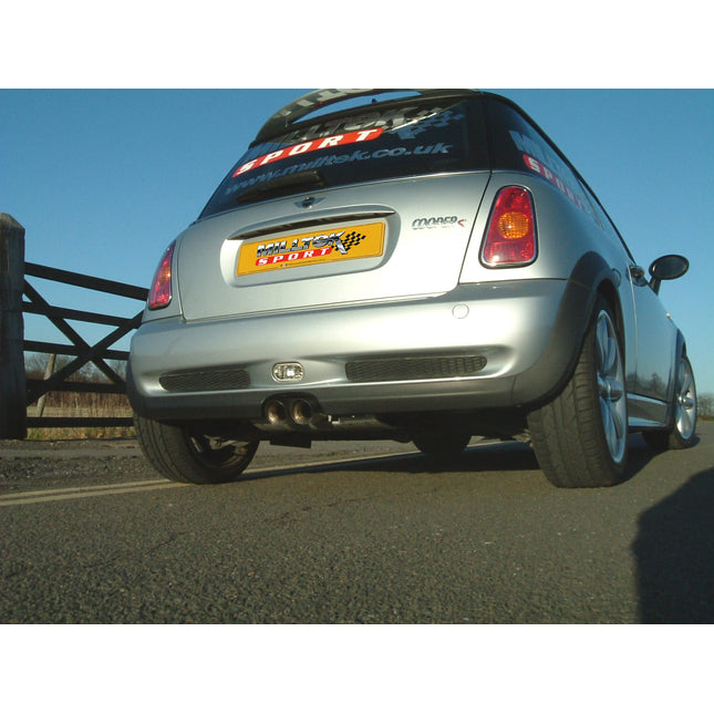 Milltek Sport - Mini Mk1 (R53) Cooper S Exhaust System (Multiple Options) - Car Enhancements UK