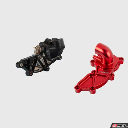 ECS Tuning 3.0TFSI V6 Supercharged Billet Aluminum Thermostat - 80C Thermostat | Car Enhancements UK