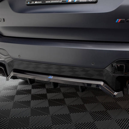 CENTRAL REAR SPLITTER (VERTICAL BARS) BMW X3 M-PACK G01 FACELIFT - Car Enhancements UK
