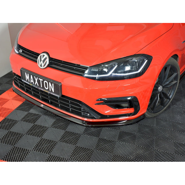 Maxton Design - Front Splitter V.6 VW Golf 7 R / R-Line Facelift | Car Enhancements UK