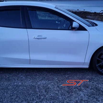 “ST” Emblem Replacement Puddle Unit - MK4 / MK4.5 Focus ST (Multiple Colours) - Car Enhancements UK