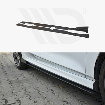 RACING SIDE SKIRTS DIFFUSERS V.1 FORD FIESTA MK8/8.5 ST / ST-LINE - Car Enhancements UK