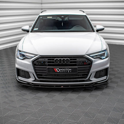Maxton Design - Front Splitter V.3 Audi A6 S-Line / S6 C8 / C8 Facelift