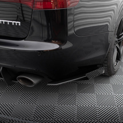 STREET PRO REAR SIDE SPLITTERS + FLAPS AUDI RS6 AVANT C6 - Car Enhancements UK