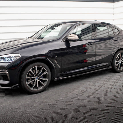 SIDE SKIRTS DIFFUSERS V.2 BMW X4 M-PACK G02 - Car Enhancements UK
