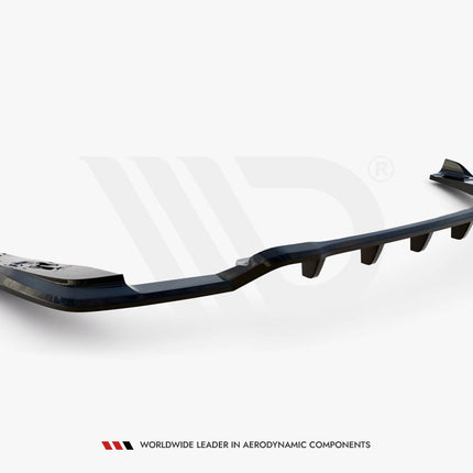 CENTRAL REAR SPLITTER (VERTICAL BARS) V.2 BMW X4 M-PACK G02 - Car Enhancements UK