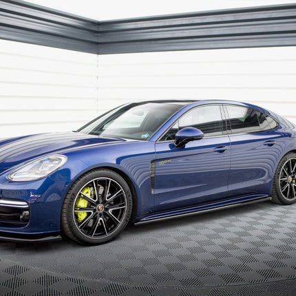 SIDE SKIRTS DIFFUSERS PORSCHE PANAMERA E-HYBRID 971 FACELIFT - Car Enhancements UK