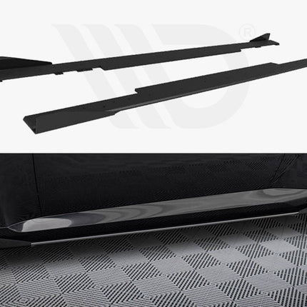 STREET PRO SIDE SKIRTS DIFFUSERS + FLAPS BMW 2 COUPE G42 - Car Enhancements UK