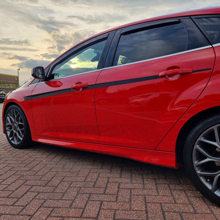 Mk3 & 3.5 Focus Upper Side Stripe Decal Set - Car Enhancements UK