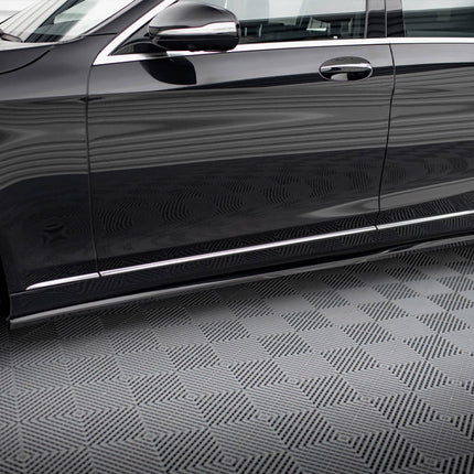 SIDE SKIRTS DIFFUSERS MERCEDES-BENZ S W222 - Car Enhancements UK