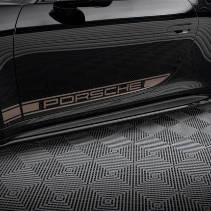SIDE SKIRTS DIFFUSERS PORSCHE 911 992 GT3 - Car Enhancements UK