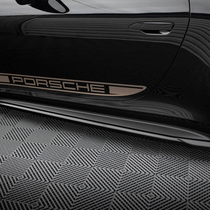 SIDE SKIRTS DIFFUSERS PORSCHE 911 992 GT3 - Car Enhancements UK
