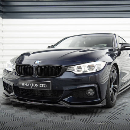 FRONT SPLITTER V.5 BMW 4 COUPE / GRAN COUPE / CABRIO M-PACK F32 / F36 / F33 - Car Enhancements UK