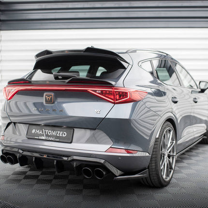 Maxton Design - Rear Valance V.3 + Exhaust Tips Cupra Formentor VZ Mk1 / Mk1 Facelift