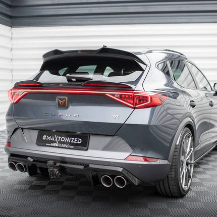 Maxton Design - Rear Valance V.3 + Exhaust Tips Cupra Formentor VZ Mk1 / Mk1 Facelift