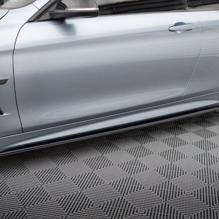 SIDE SKIRTS DIFFUSERS V.2 BMW 4 COUPE / GRAN COUPE / CABRIO M-PACK F32 / F36 / F33 - Car Enhancements UK