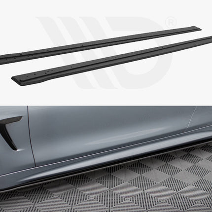 STREET PRO SIDE SKIRTS DIFFUSERS BMW 4 COUPE / GRAN COUPE / CABRIO M-PACK F32 / F36 / F33 - Car Enhancements UK