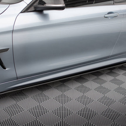 STREET PRO SIDE SKIRTS DIFFUSERS BMW 4 COUPE / GRAN COUPE / CABRIO M-PACK F32 / F36 / F33 - Car Enhancements UK