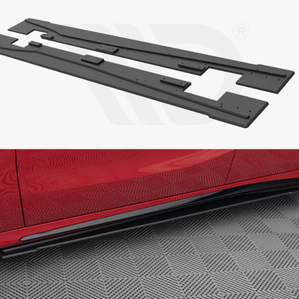 STREET PRO SIDE SKIRTS DIFFUSERS MERCEDES-BENZ A 45 AMG W176 FACELIFT - Car Enhancements UK