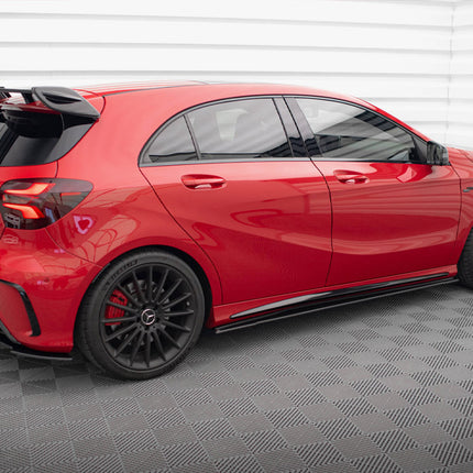 STREET PRO SIDE SKIRTS DIFFUSERS MERCEDES-BENZ A 45 AMG W176 FACELIFT - Car Enhancements UK