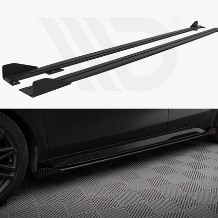 STREET PRO SIDE SKIRTS DIFFUSERS + FLAPS KIA PROCEED / CEED GT MK1 FACELIFT / MK3 FACELIFT - Car Enhancements UK