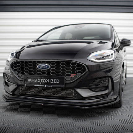 FRONT SPLITTER V.1 FORD FIESTA ST / ST-LINE MK8/8.5 - Car Enhancements UK