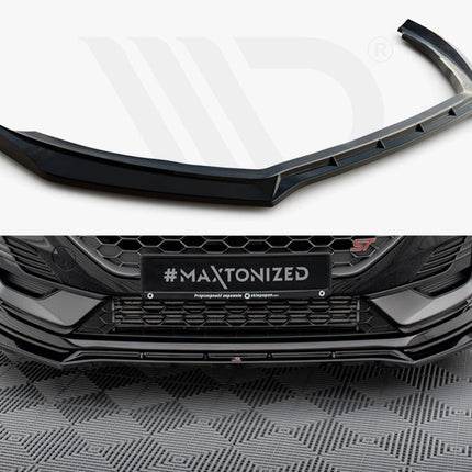 FRONT SPLITTER V.4 FORD FIESTA ST / ST-LINE MK8/8.5 - Car Enhancements UK
