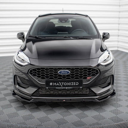 FRONT SPLITTER V.4 FORD FIESTA ST / ST-LINE MK8/8.5 - Car Enhancements UK