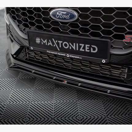 FRONT SPLITTER V.4 FORD FIESTA ST / ST-LINE MK8/8.5 - Car Enhancements UK
