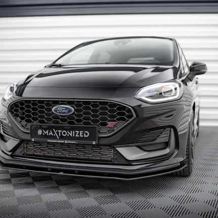STREET PRO FRONT SPLITTER FORD FIESTA ST/ST LINE MK8/8.5 - Car Enhancements UK