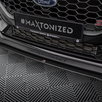 STREET PRO FRONT SPLITTER FORD FIESTA ST/ST LINE MK8/8.5 - Car Enhancements UK