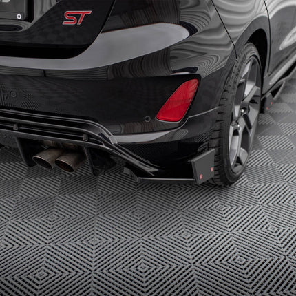 REAR SIDE SPLITTERS V.4 + FLAPS FORD FIESTA ST MK8/8.5 - Car Enhancements UK
