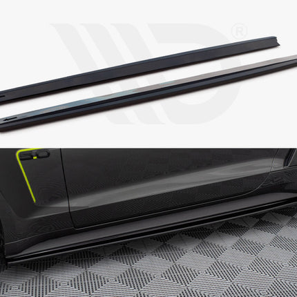 Maxton Design - Side Skirts Diffusers Ford Mustang GT Mk6 | Car Enhancements UK