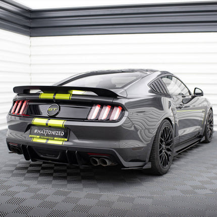Maxton Design - Rear Side Flaps Ford Mustang GT Mk6 | Car Enhancements UK