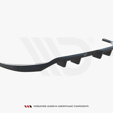 Maxton Design - Rear Splitter (Vertical Bars) Volkswagen Tiguan Allspace R-Line Mk2 Facelift