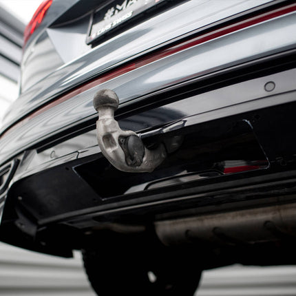Maxton Design - Rear Splitter (Vertical Bars) Volkswagen Tiguan Allspace R-Line Mk2 Facelift