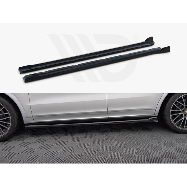 SIDE SKIRTS DIFFUSERS PORSCHE CAYENNE COUPE MK3 - Car Enhancements UK