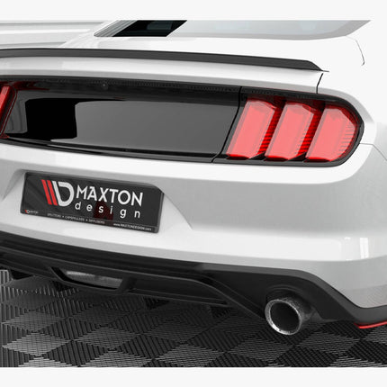 Maxton Design - Rear Side Splitters V.2 Ford Mustang Mk6 Facelift | Car Enhancements UK
