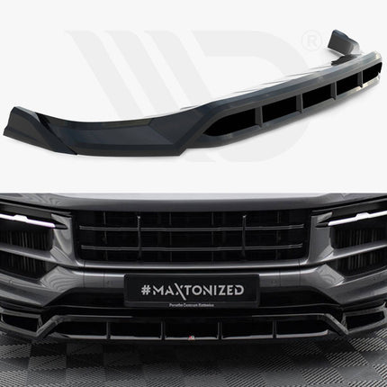 FRONT SPLITTER PORSCHE CAYENNE MK3 FACELIFT - Car Enhancements UK