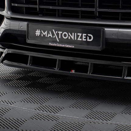 FRONT SPLITTER PORSCHE CAYENNE MK3 FACELIFT - Car Enhancements UK