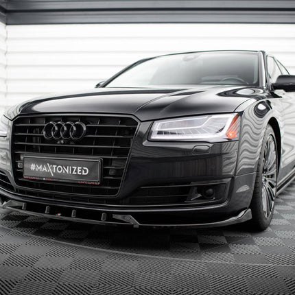 FRONT SPLITTER AUDI A8 D4 FACELIFT - Car Enhancements UK