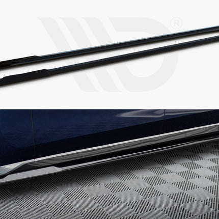 SIDE SKIRTS DIFFUSERS BMW 750E M-PACK G70 - Car Enhancements UK