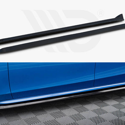 SIDE SKIRTS DIFFUSERS V.4 AUDI A4 / A4 S-LINE / S4 B8 - Car Enhancements UK
