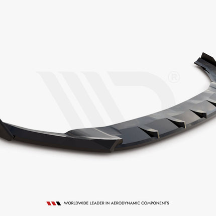 Maxton Design - Front Splitter V.5 + Flaps Volkswagen Golf R / R-Line Mk7 | Car Enhancements UK